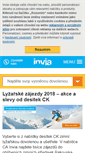 Mobile Screenshot of lyzovani.invia.cz