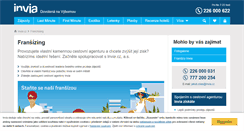 Desktop Screenshot of franchising.invia.cz