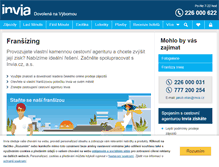 Tablet Screenshot of franchising.invia.cz