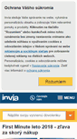 Mobile Screenshot of first-minute.invia.sk