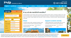 Desktop Screenshot of exotika.invia.sk