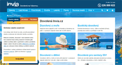 Desktop Screenshot of dovolena.invia.cz