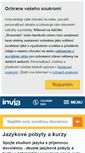 Mobile Screenshot of jazykove-pobyty.invia.cz