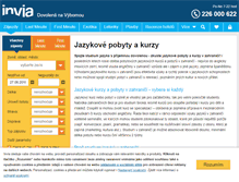 Tablet Screenshot of jazykove-pobyty.invia.cz