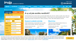 Desktop Screenshot of exotika.invia.cz