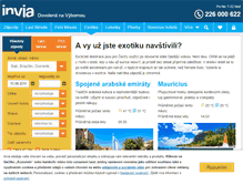 Tablet Screenshot of exotika.invia.cz