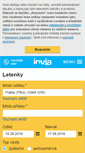 Mobile Screenshot of letenky.invia.cz