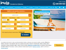 Tablet Screenshot of invia.cz